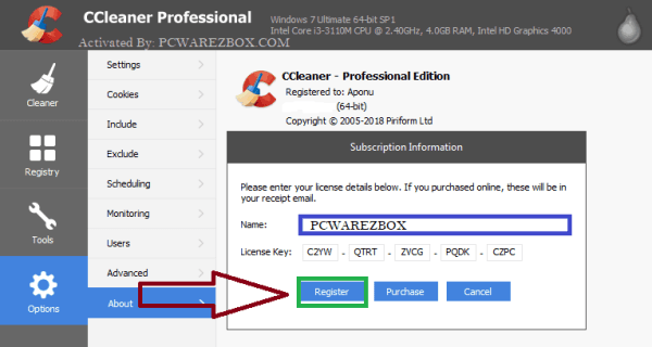 CCleaner Professional Key 6.02.9938 + Crack [All Editions Keys] Download 2022