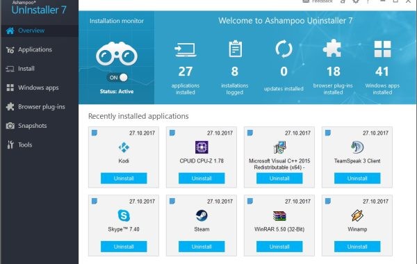 Ashampoo Uninstaller Crack 11.00.14 With Torrent Free Download 2022