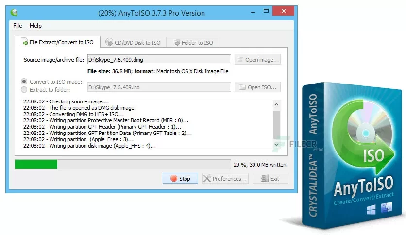 AnyToISO Professional Crack 3.9.6 Build 670 With Serial Key Download 2022