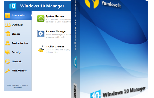 Windows 10 Manager 3.6.9 Crack + Keygen [Latest] Free Download 2022